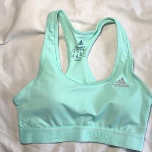 Adidas racer back, padded sports bra